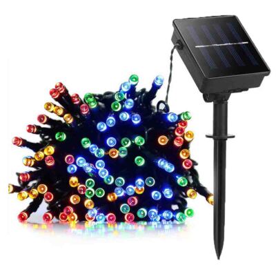 100 LED Solar String Lights Outdoor Garden Party Xmas Fairy Wedding Lamp