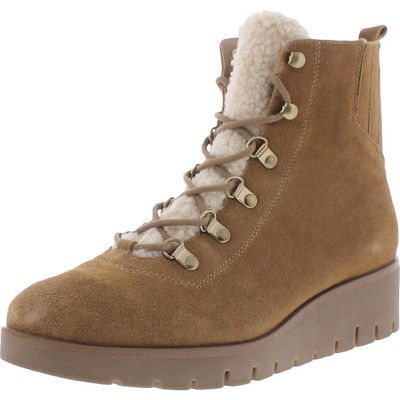 

Женские замшевые ботильоны Anne Klein Donata, 6, средний (B,M) BHFO 0092, Cognac