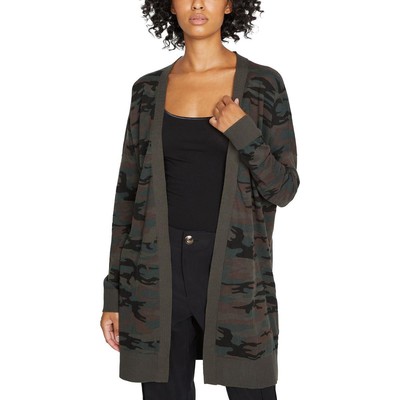 

Женский многослойный кардиган с открытым передом и анималистическим принтом Sanctuary BHFO 4498, Camo