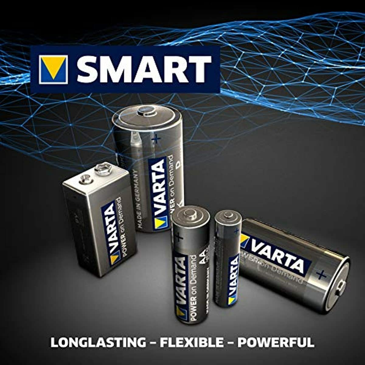 VARTA Power on Demand AA Mignon Batterien (40er Pack Vorratspack in umweltschone