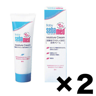 Rohto Bady Seba Med Moisture Cream 5.5ph Baby Cream 2Pack Set 50g