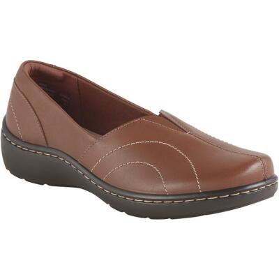 Женские туфли Clarks Cora Meadow Tan на плоской подошве, ширина 10 (C, D, W) BHFO 6214