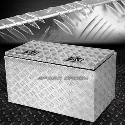 30X18X17 ХРОМИРОВАННЫЙ АЛЮМИНИЕВЫЙ КУЗОВ ПИКАПА, ЯЩИК ДЛЯ ИНСТРУМЕНТОВ, ЯЩИК ДЛЯ ХРАНЕНИЯ ПРИЦЕПА + ЗАМОК