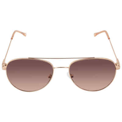 Calvin Klein Brown Pilot Ladies Sunglasses CK20120S 780 55 CK20120S 780 55