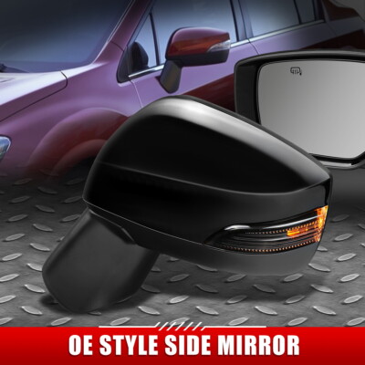 ДЛЯ 15-17 SUBARU CROSSTREK IMPREZA WRX STI POWER+ОБОГРЕВ +СИГНАЛЬНОЕ ЛЕВОЕ БОКОВОЕ ЗЕРКАЛО