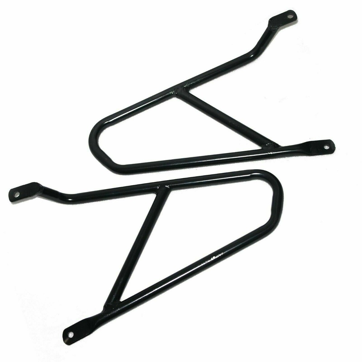 Pannier Mounting Rails Mounts Black For Royal Enfield Interceptor 650  