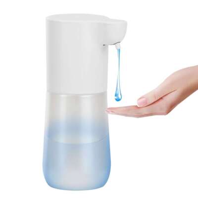 Automatic Soap Dispenser, Touchless Dispenser 600ml USB Rechargeable, 4 Modes