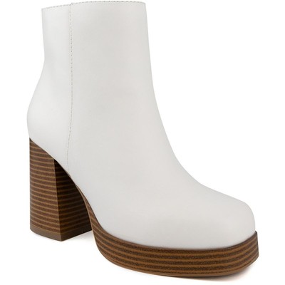Женские ботильоны Sugar Warrant из искусственной кожи белого цвета, размер 5,5 (B, M), BHFO 6975
