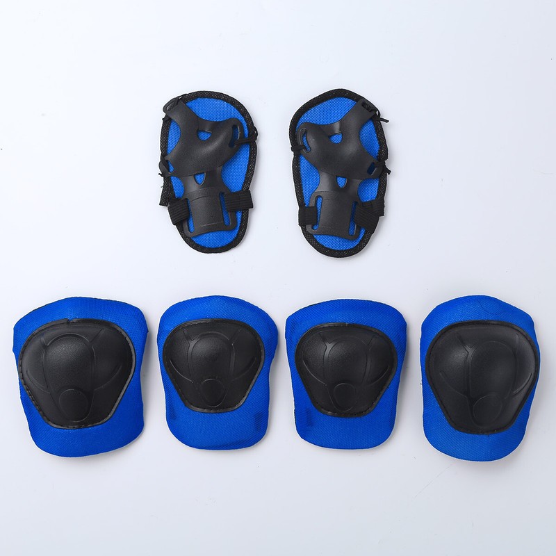 7Set Boys Girls Kids Safety Helmet&Knee&Elbow&Wrist Pad For Cycling Skate Bike