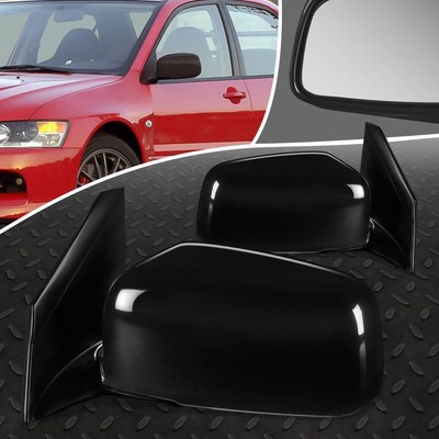 ДЛЯ 02-07 MITSUBISHI LANCER PAIR БОКОВОЕ ЗЕРКАЛО БОКОВОЙ ДВЕРИ С РУЧНОЙ РЕГУЛИРОВКОЙ В СТИЛЕ OE