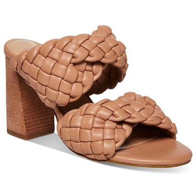 

Steve Madden Женские коричнево-коричневые туфли на каблуке без шнуровки 7,5 средний (B,M) BHFO 8723, Tan