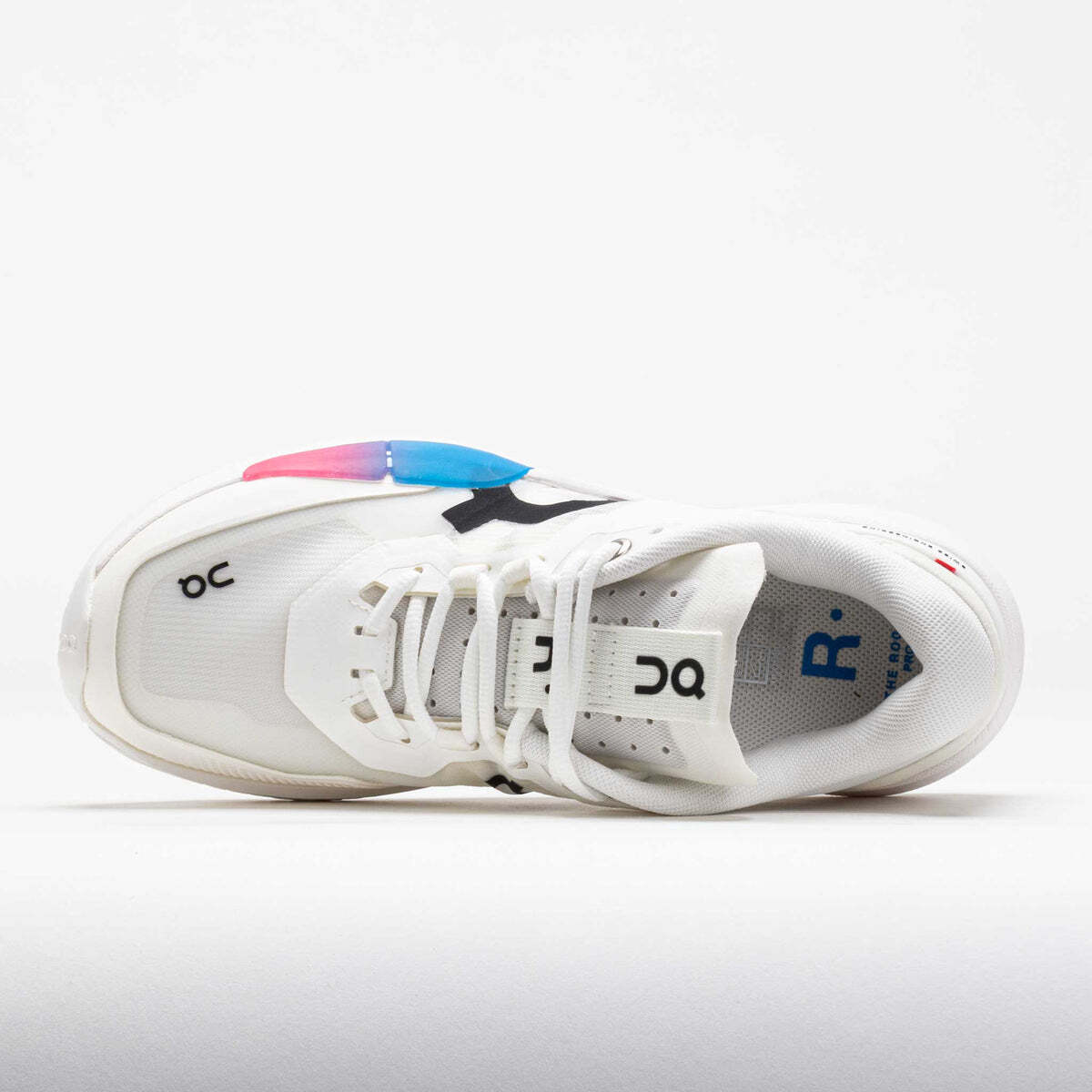 Pre-owned On Men's  Brand Roger Federer Pro 2 White/blue/pink Oc Us Open Tennis Shoe
