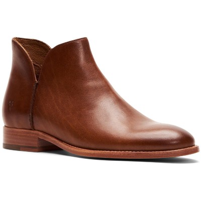 

Frye Womens Melissa Shootie Tan Slip On Shooties Shoes 10 Medium (B,M) BHFO 6918, Caramel, Melissa Shootie