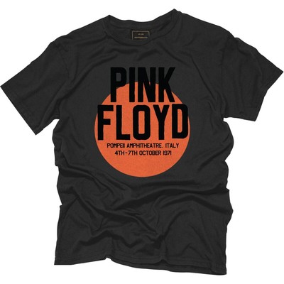 

Оригинальная футболка в стиле ретро Pink Floyd Pompeii — женская, Vintage black