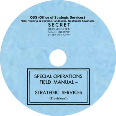 OSS (Office of Strategic Services) Field, Training, & Doctrine Handbooks