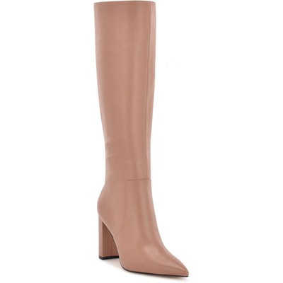 Женские сапоги до колена Nine West Danee Tan 11 Medium (B,M) BHFO 8041