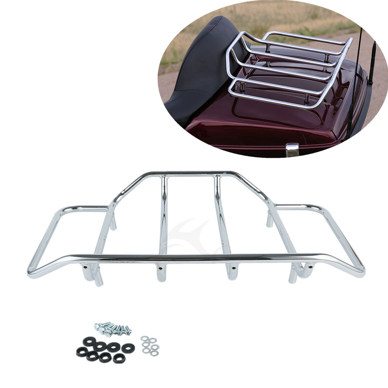 Rack Rail Fit For Harley Touring Electra Street Road Glide