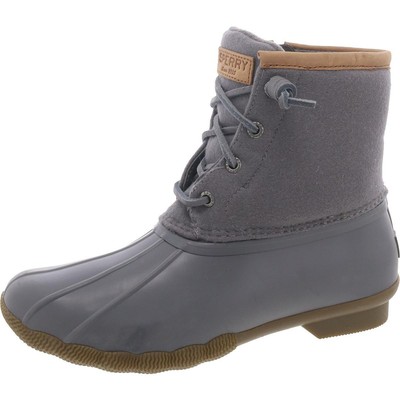 Sperry Womens Saltwater Duck Boot Ботильоны водонепроницаемые дождевые ботинки Обувь BHFO 7823
