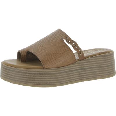 

Женские сандалии на платформе из искусственной кожи Blowfish Lisbon BHFO 5415, Oak amazon rawhide, Lisbon