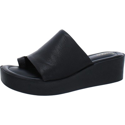 

Женские черные сандалии на танкетке Cessa Franco Sarto 9 Medium (B,M) BHFO 4482, Черный