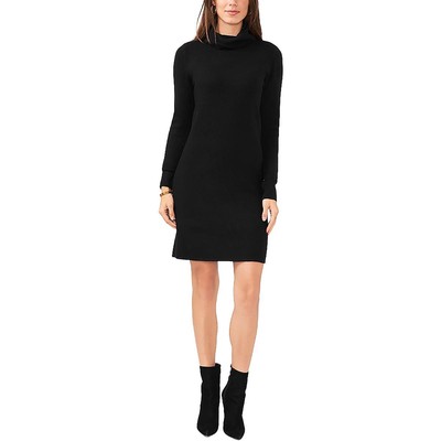 Женская черная водолазка Vince Camuto Mini Daytime Sweaterdress XL BHFO 8711