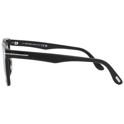 Pre-owned Tom Ford Marco Green Square Men's Sunglasses Ft0646 01n 53 Ft0646 01n 53
