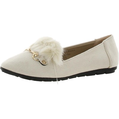 

Женские бежевые лоферы из искусственной замши Victoria K 7 Medium (B,M) BHFO 1924, Бежевый, B2663