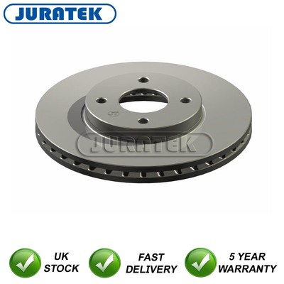 1x Brake Disc Front Juratek Fits Ford Fiesta 2005-2008 2.0 1335684