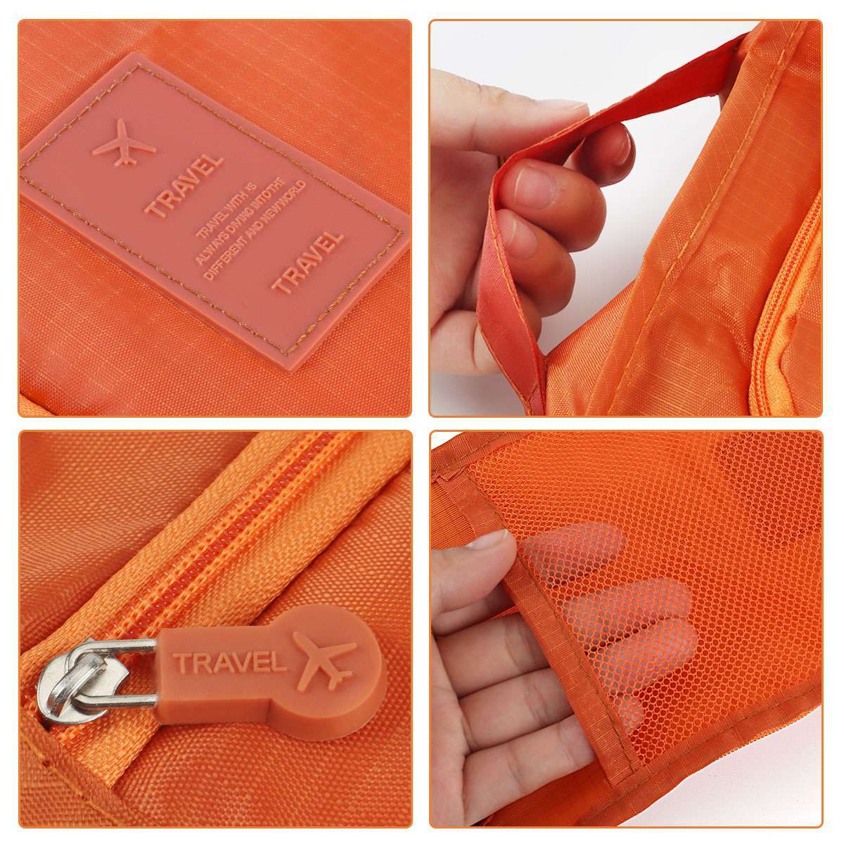 3x Waterproof Foldable Travel Shoe Bag Handle Sports Gym Carry Case Storage