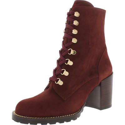 

Stuart Weitzman Женские красные модные ботильоны Kolbie 10 Medium (B,M) BHFO 9253, Красный, Kolbie