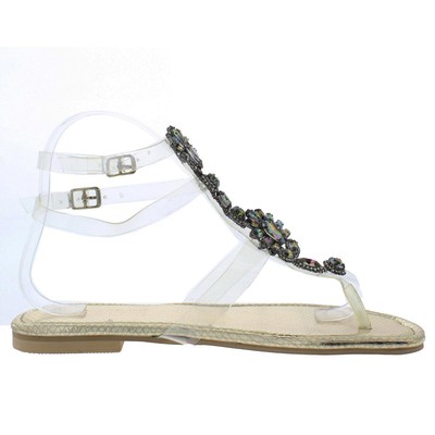 Женские босоножки Shoen Tale Liliana Marlo с золотыми ремешками, 7 средних размеров (B,M), BHFO 2328