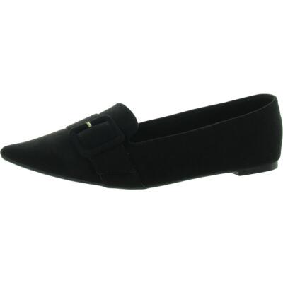 Journee Collection Womens Faux Suede Pointed toe Casual Flat Shoes BHFO 4876
