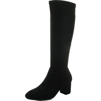 Белые горные женские черные высокие сапоги до колена Shoes 7 Medium (B,M) BHFO 3749
