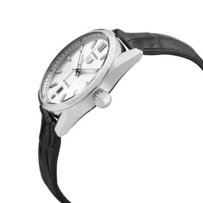 Pre-owned Tag Heuer Carrera Automatic Silver Dial Men's Watch Wbn2111.fc6505