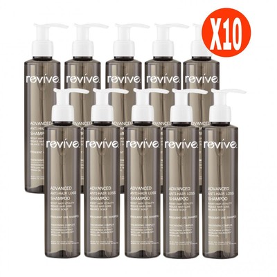 10X Revive Shampoo Advanced Anti-Hair Loss Argan Oil Herbs Extracts 200ml.