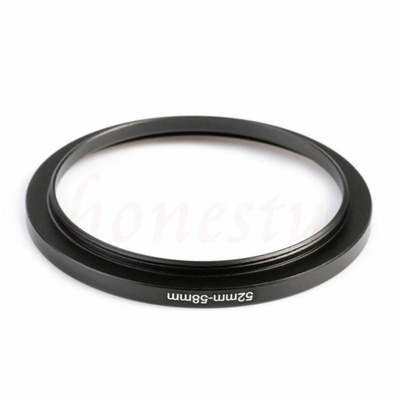 2pcs 5258mm StepUp Metal Adapter Filter Ring /52mm Lens to 58mm