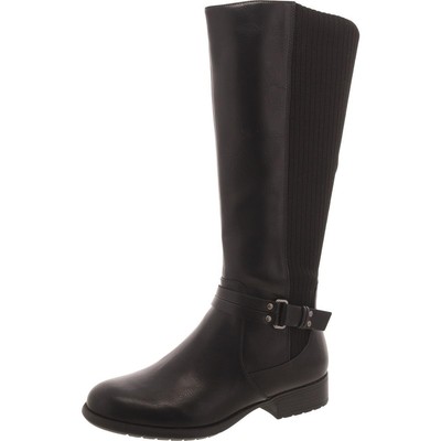 Naturalizer Womens X-Anita-N Black Knee-High Boots 7.5 Wide (C,D,W) BHFO 1065