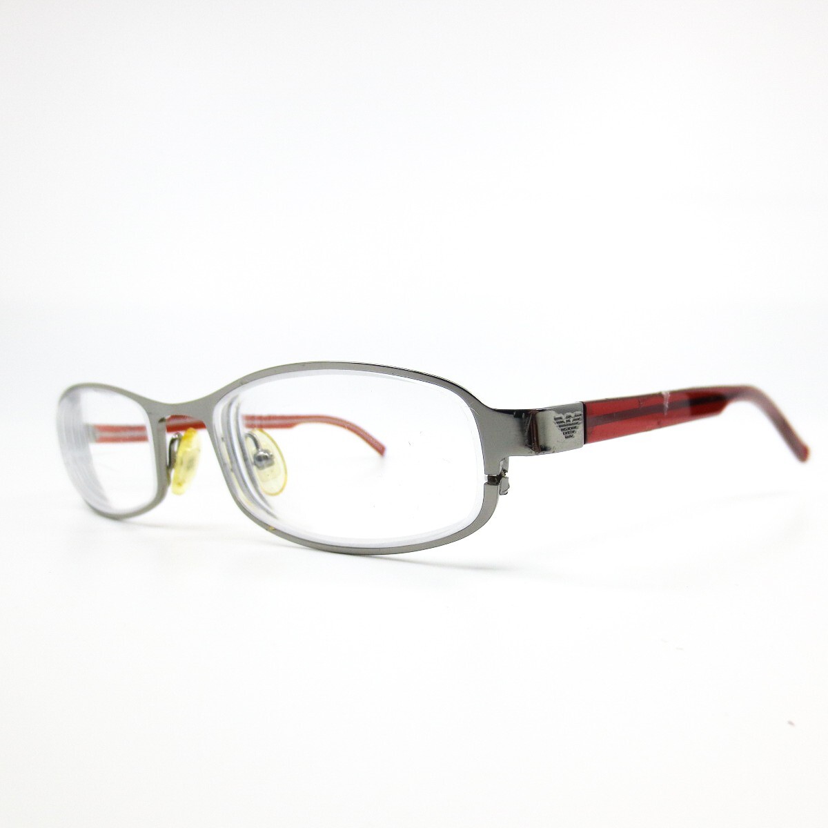 Emporio Armani EA 9008/N 7X9 Eyeglasses Frames Purple Red Rectangular 49-18-135