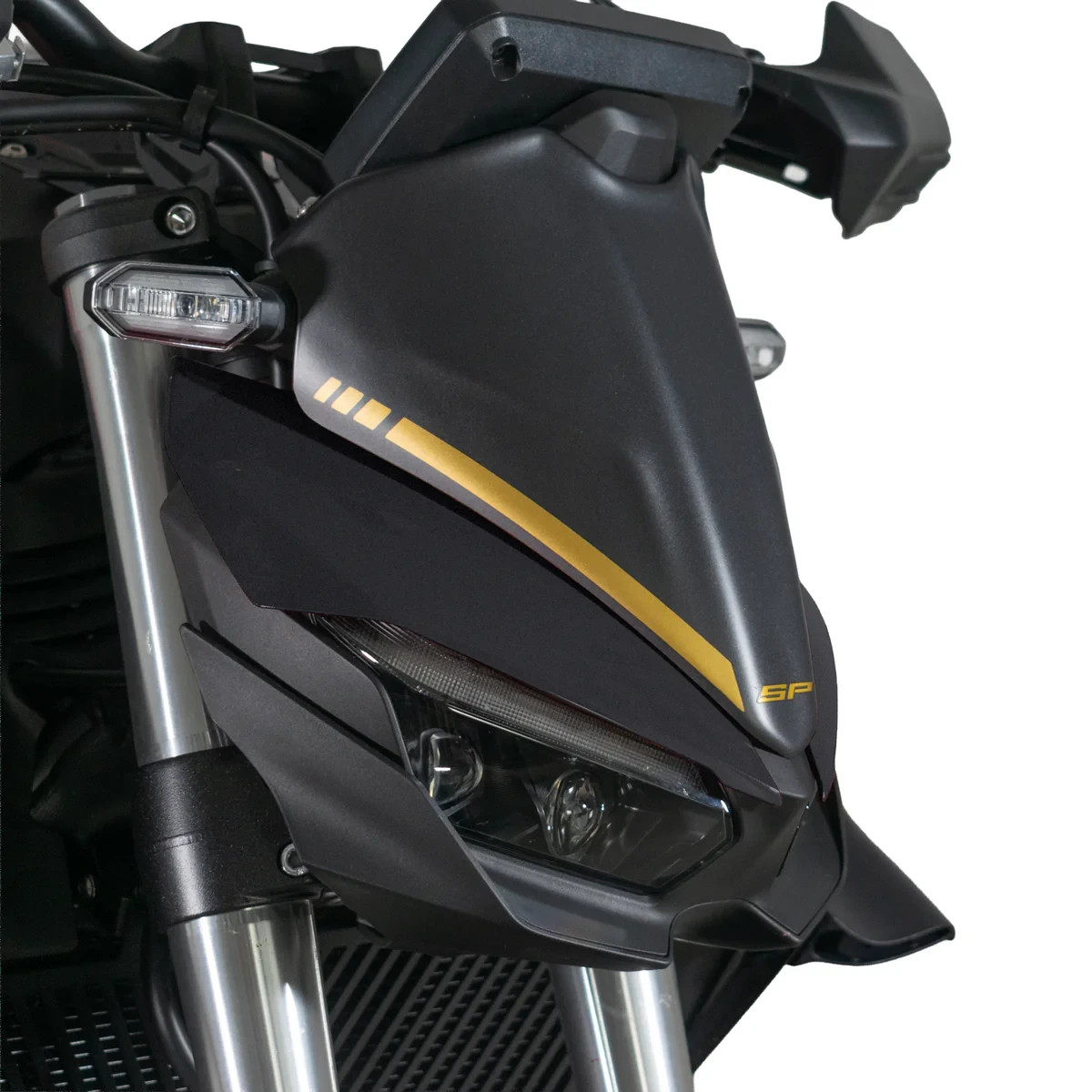 Honda CB1000 Hornet SP (2025 - On) Pyramid Fly Screen Matte Ballistic Black