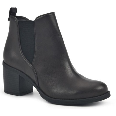 

Женские ботильоны White Mountain Die Hard Black 9.5 Medium (B,M) BHFO 5238, Black/smooth