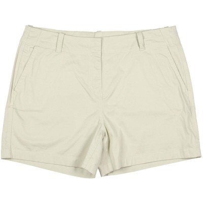 Женские бежевые хлопковые эластичные шорты Vineyard Vines цвета хаки, Чино 14 BHFO 5975