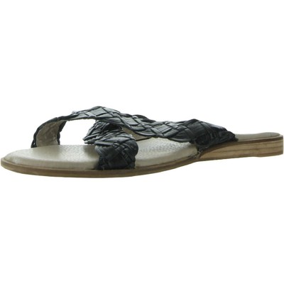 Женские черные шлепанцы Journee Collection Bryson 8.5 Medium (B,M) BHFO 9342