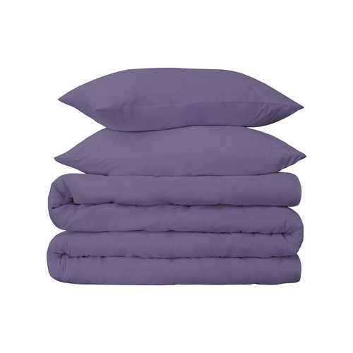 Комплект пододеяльников для пуховых одеял Wisteria Twin из хлопчатобумажной смеси с количеством нитей 650, которые можно стирать