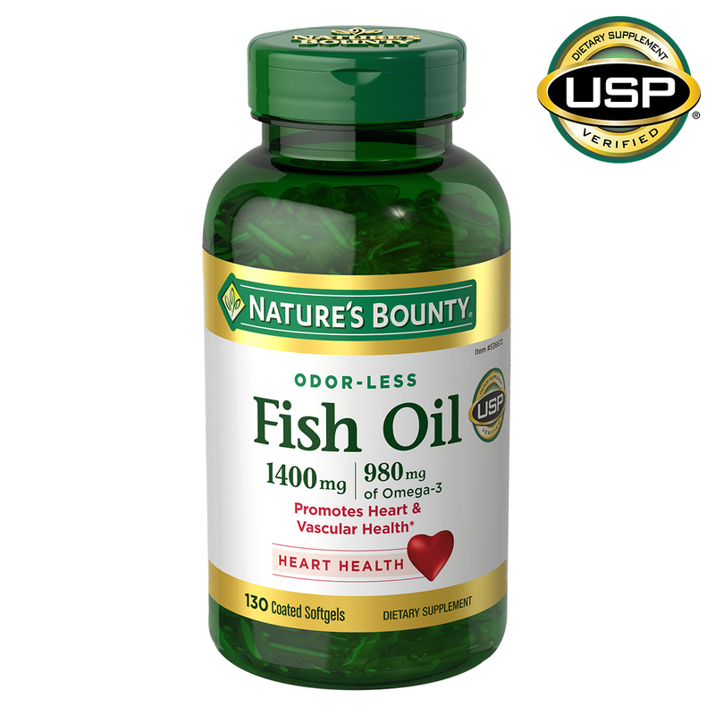 1400 Mg, 130 Coated Softgels