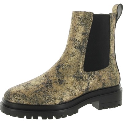 Женские ботинки Челси Lauren Ralph Lauren Corinne Gold 9.5 Medium (B,M) 7791