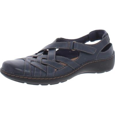 

Женские сандалии Clarks Cora Dream Navy Slingback Shoes 9 Medium (B,M) BHFO 8348