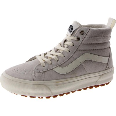 Vans Mens Sk8-Hi Замшевые ботинки для скейтбординга цвета слоновой кости, кроссовки 5.5 Medium (D) BHFO 2515