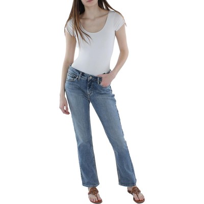 

Женские синие облегающие джинсы с пышной посадкой Silver Jeans Co. Elyse  BHFO 6585, Indigo, Elyse