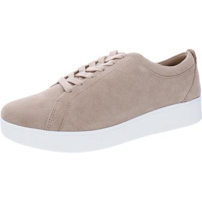 Повседневные и модные кроссовки Fitflop Womens Rally бежевого цвета 7.5 Medium (B, M) 7938