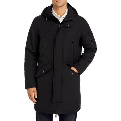 

Женская черная водостойкая парка Michael Kors Верхняя одежда  BHFO 0598, Черный, CR1202S162